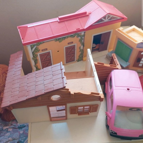 Playmobil toys used, assorted set