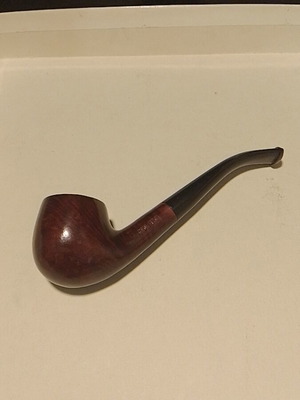 Real Briar wooden pipe used, length 14 cm