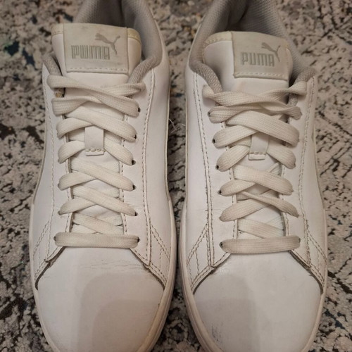 Puma sneakers used, size 38, white
