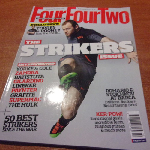 Four Four Two February 2010 Strikers Special like new