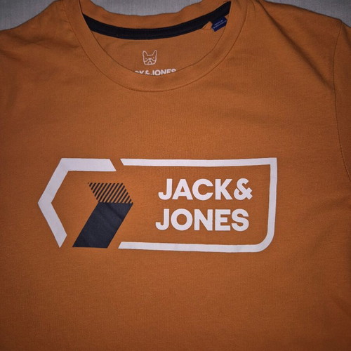 Jack & Jones Summer T-shirt Like New for 11-12 Years Orange
