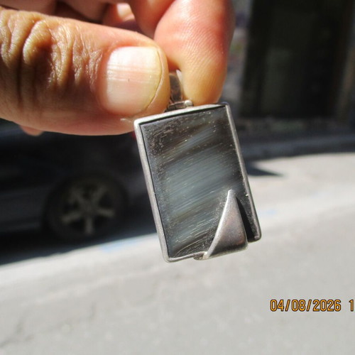 Pendant with Sardonyx Silver 925 like new