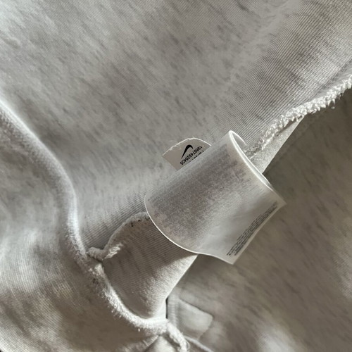 Nike Tech Fleece white hoodie jacket, size S