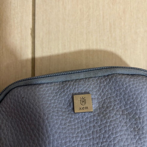 KEM shoulder bag used, crossbody, blue spring color