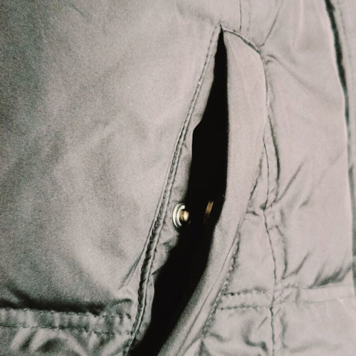Esprit long down jacket XS like new, black