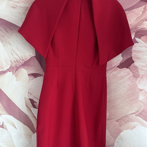 Trendyol red midi dress new, size XS 34