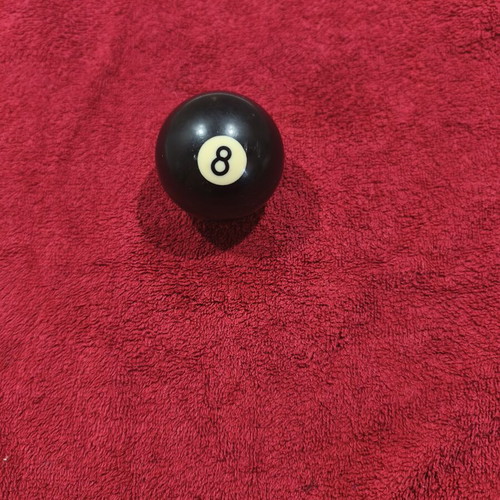 Eight Ball Used Billiard Ball for Decoration