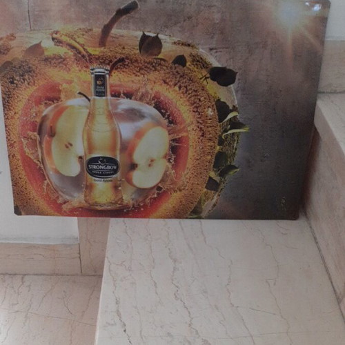 Strongbow Metal Advertising Sign New 30x40 cm