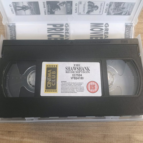 The Shawshank Redemption VHS used, good condition, no subtitles