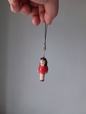 Little Lulu phone charm handmade, new