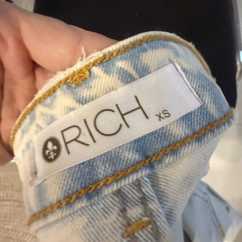 Rich jeans in XS new, never worn