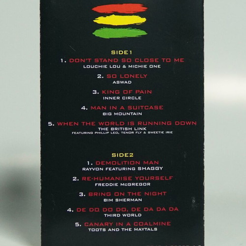 Reggatta Mondatta Complation Reggae cassette used