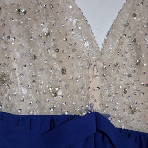 Evening dress blue like new, size XL