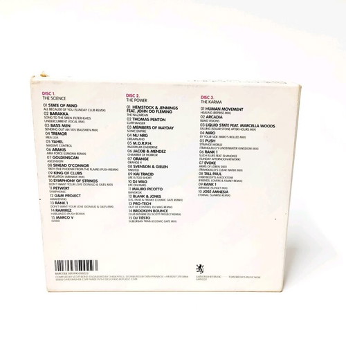 Gatecrasher Experience 3 CD box set used, electronic trance