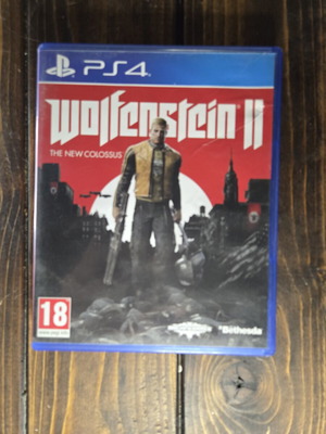 Wolfenstein II The New Colossus PS4 game, excellent condition