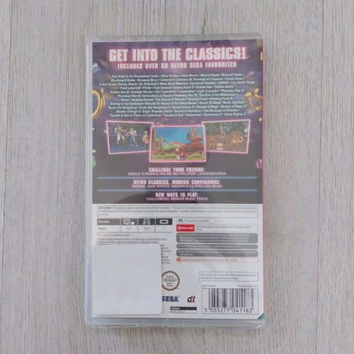 Sega Mega Drive Classics Nintendo Switch new collection with 50+ games