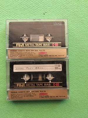 Fuji Metal Tape C-60 cassette tapes