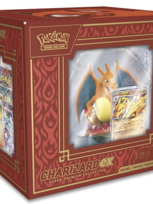 Pokémon TCG Charizard ex Super-Premium new