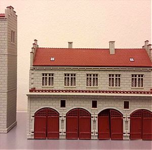 Πυροσβεστικός Σταθμός - Vollmer (Μοντελισμός - model kit)