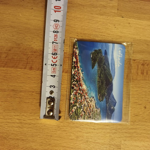 Lefkada Nydri souvenir magnet new, sealed