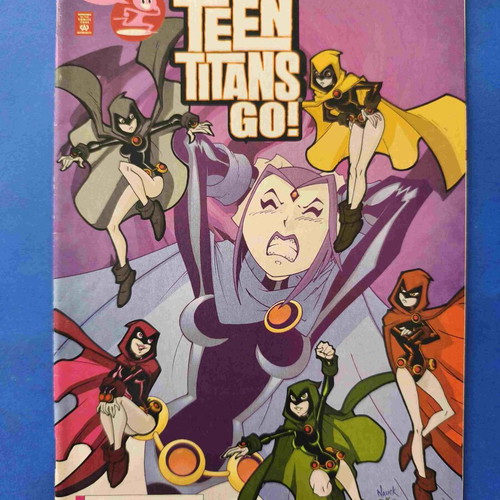 Teen Titans Go! 42 comic used, first appearance of the Emoticlones