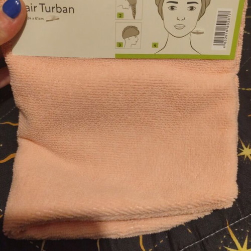 Livarno Hair Turban Pink towel new