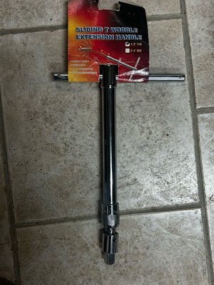 Folding T-Handle Wobble Extension unused
