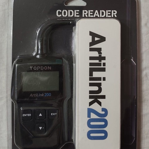Topdon Artilink 200 OBDII Fault Code Reader diagnostic tool new