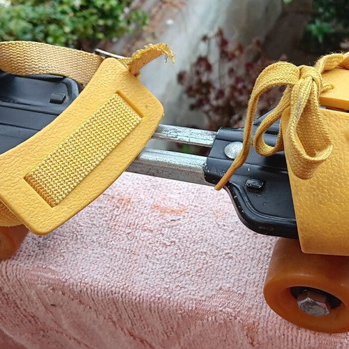 Vintage rollers adjustable size 38, length 25 cm used