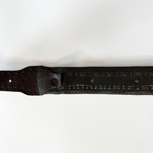 Berge leather belt brown, like new, size 90