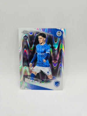 Topps Chrome UCC Konstantinos Karetsas Raywave Rookie card