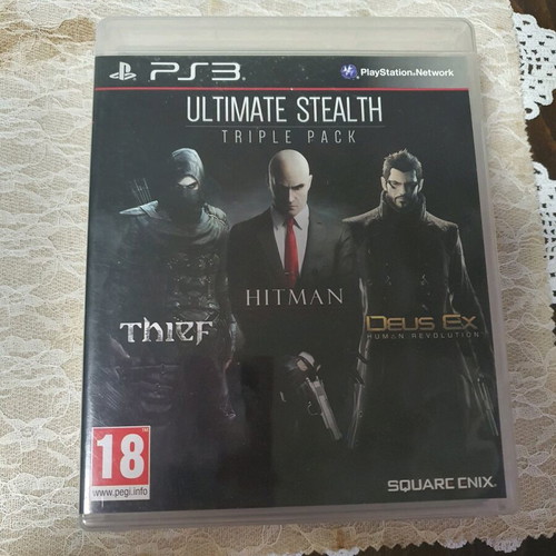 PS3 game Ultimade Stealth 3 pack like new
