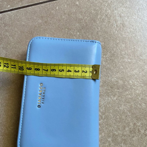 Diana & Co blue synthetic women's wallet like new