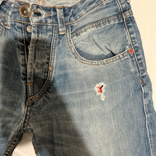 Staff Distressed Blue Jeans W31 L34 like new