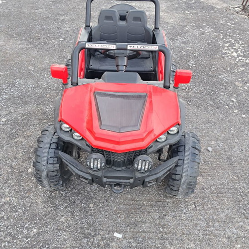 Electric car for children used, up to 35-40 kg, pedal and charger included