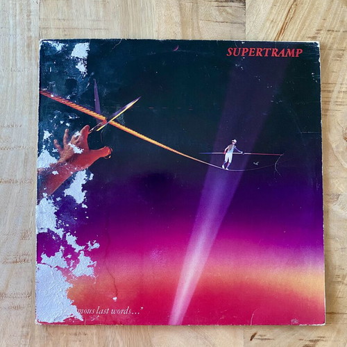 Supertramp ...famous last words... vinyl used, pop