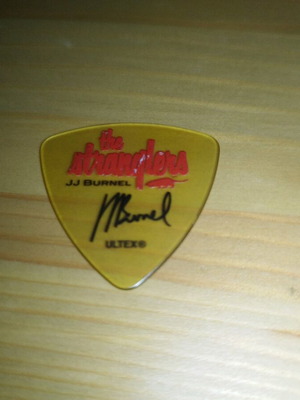 The Stranglers guitar pick like new, authentic from the band