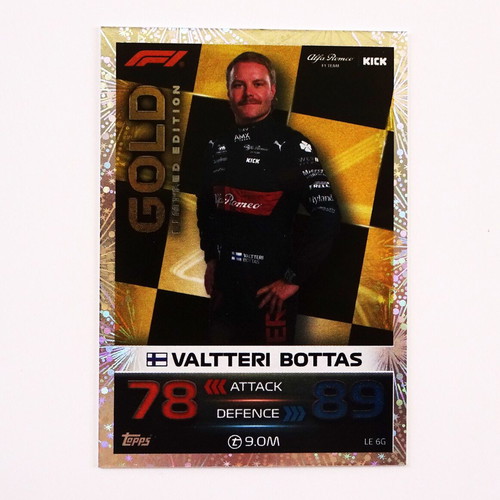 Topps F1 Turbo Attax 2023 metal case with 40 cards and 2 Limited like new