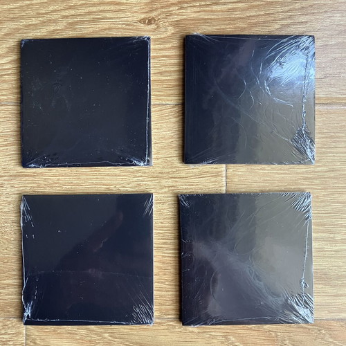 Mini square canvases with magnets, set of 4