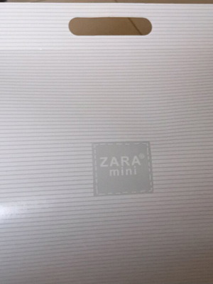Zara mini paper packaging bag children's new