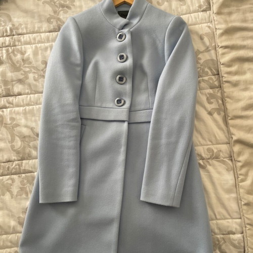 Iso coat used, blue, fitted, size S