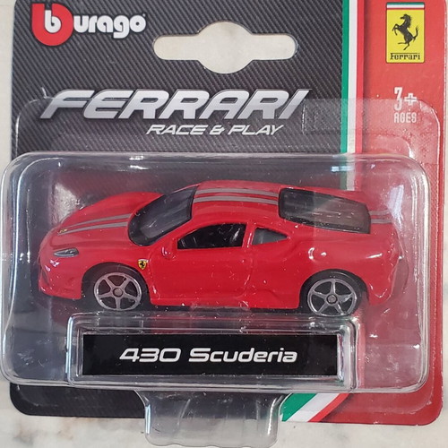 Burago Ferrari 430 Scuderia παιδικό αυτοκίνητο, σφραγισμένο