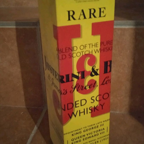 J&B Rare Scotch Whisky new, about 20 years old, sealed