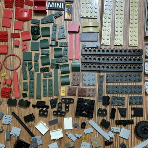 Lego parts from 1967 Mini Cooper S Rally and 2018 MINI John Cooper Works Buggy, like new, approx. 210 pieces