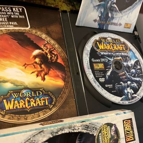 World of Warcraft Wrath of the Lich King PC/Mac expansion set used