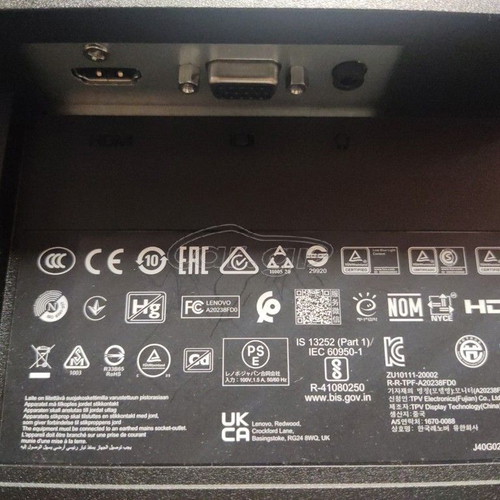 Lenovo C24-25 24" Full HD monitor like new