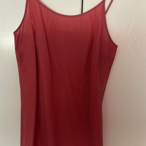 Massimo Dutti mini lace knit dress coral color like new