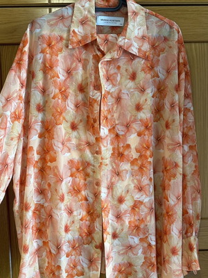 Vassia Kostara floral shirt, one size