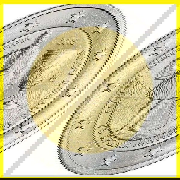 2015 Ελλάς. Επετειακό 2 ευρώ - Σπύρος Λούης