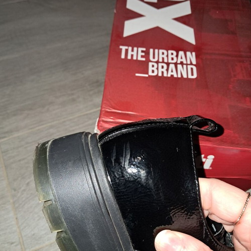 Xti shoes black size 36 used